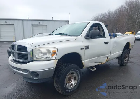 2007 Dodge Ram 2500 Slt/Trx4 Off Road/Sport/Power Wagon из США, поврежденный, VIN 3D7KS26D97G767835